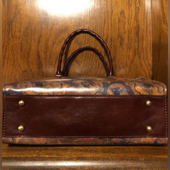 NWT-Patricia Nash-SET-Sienna Sunset-Zancona Tote & Reiti Trifold Wallet-$308 - Picture 10 of 16